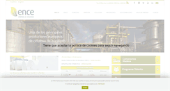 Desktop Screenshot of ence.es