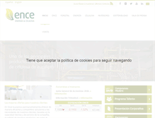Tablet Screenshot of ence.es